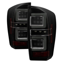 Carregar imagem no visualizador da galeria, Spyder 16-17 Toyota Tacoma LED Tail Lights - Black Smoke (ALT-YD-TT16-LED-BSM)