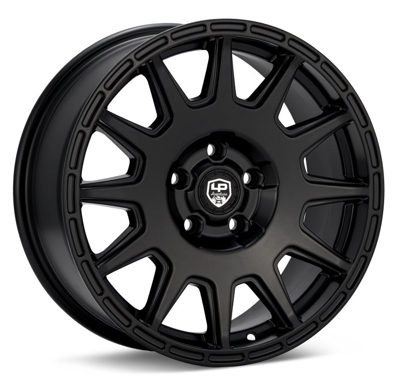LP Aventure LP1 17x7.5 5-114 ET35 Matte Black Wheel