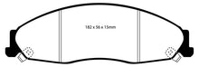 Carregar imagem no visualizador da galeria, EBC 02-05 Cadillac CTS 2.6 Redstuff Front Brake Pads