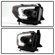 Carregar imagem no visualizador da galeria, Spyder Toyota Tundra 2014-2016 Projector Headlights Light Bar DRL Black Smoke PRO-YD-TTU14-DRL-BSM