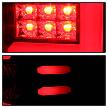 Carregar imagem no visualizador da galeria, Spyder Chevy Silverado 2016-2017 Light Bar LED Tail Lights - Black ALT-YD-CS16-LED-BK
