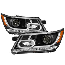Carregar imagem no visualizador da galeria, xTune Dodge Journey 2009-2014 Light Bar DRL Projector - Black PRO-JH-DJ09-LBBRL-BK