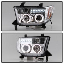 Carregar imagem no visualizador da galeria, Spyder Toyota Tundra 07-13 Projector Headlights LED Halo LED Chrm PRO-YD-TTU07-HL-C
