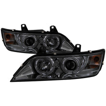 Carregar imagem no visualizador da galeria, Spyder BMW Z3 96-02 Projector Headlights LED Halo Smoke High H1 Low H1 PRO-YD-BMWZ396-HL-SM