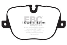 Carregar imagem no visualizador da galeria, EBC 10-12 Land Rover Range Rover 5.0 Supercharged Greenstuff Rear Brake Pads