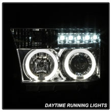 Carregar imagem no visualizador da galeria, Spyder Toyota Tundra 07-13 Projector Headlights LED Halo LED Chrm PRO-YD-TTU07-HL-C