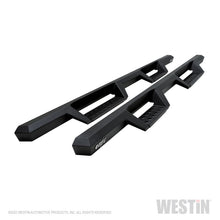 Load image into Gallery viewer, Westin 99-13 Chevy/GMC Silverado/Sierra 1500 Ext Cab HDX Drop Nerf Step Bars - Textured Black