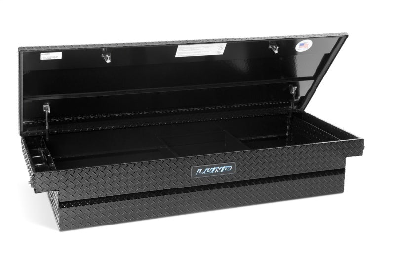 Lund Universal Aluminum Single Lid HD 28 Cross Bed Box - Black