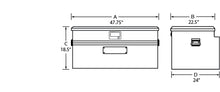 Load image into Gallery viewer, Lund Universal Alum Flush Mount Box - Brite
