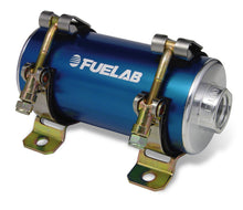 Carregar imagem no visualizador da galeria, Fuelab Prodigy High Flow Carb In-Line Fuel Pump - 1800 HP - Blue