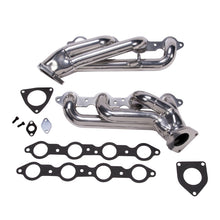 Carregar imagem no visualizador da galeria, BBK 99-04 GM Truck SUV 6.0 Shorty Tuned Length Exhaust Headers - 1-3/4 Silver Ceramic