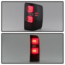Carregar imagem no visualizador da galeria, Spyder Chevy Silverado 16-17 Light Bar LED Tail Lights - Black Smoke ALT-YD-CS16-LED-BSM