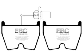 EBC 06-09 Audi RS4 4.2 (Cast Iron Rotors) Orangestuff Front Brake Pads