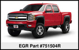 EGR 07-13 Chev Silverado 6-8ft Bed Rugged Look Fender Flares - Rear Pair (751504R)