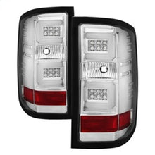 Carregar imagem no visualizador da galeria, Spyder Chevy Silverado 2016-2017 Light Bar LED Tail Lights - Chrome ALT-YD-CS16-LED-C