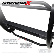Carregar imagem no visualizador da galeria, Westin 19-21 Chevy 1500 Sportsman X Grille Guard - Textured Black (Excl. 2019 Silverado LD)