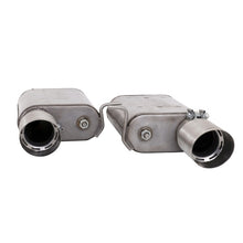 Carregar imagem no visualizador da galeria, BBK Vari-Tune Axle Back Exhaust Kit 2 Adjustable Performance Mufflers 2-3/4 Pipe 4 in. Tips