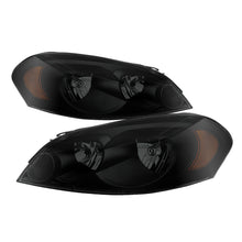 Carregar imagem no visualizador da galeria, Xtune Chevy Impala 06-13 Monte Carlo 06-07 Crystal Headlights Black Smoked HD-JH-CIM06-AM-BSM