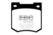 Carregar imagem no visualizador da galeria, EBC Alcon R-Type RC3451 X510 Caliper Orangestuff Brake Pads