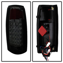 Carregar imagem no visualizador da galeria, Xtune Yukon Denali 99-00 LED Tail Lights w/ 3rd LED Brake Light Smoked ALT-JH-CCK88-LED-SET-SM
