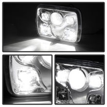 Carregar imagem no visualizador da galeria, Xtune Rectangular SeaLED Beam 7X6 Inch LED Headlights ( High/Low Beam ) Chrome PRO-JH-7X6LED-HL-C