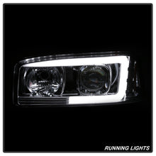 Carregar imagem no visualizador da galeria, Spyder GMC Sierra 1500/2500/3500 99-06 V2 Projector Headlights - DRL - Chrome PRO-YD-CDE00V2-LB-C
