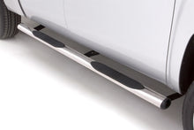 Load image into Gallery viewer, Lund 04-17 Nissan Titan Crew Cab 4in. Oval Straight SS Nerf Bars - Polished