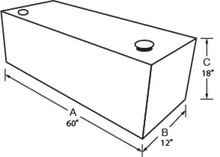 Load image into Gallery viewer, Lund Universal Aluminum Liquid Storage Tank - Brite