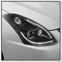 Carregar imagem no visualizador da galeria, Spyder Nissan Altima 4Dr 10-12 Projector Headlights Light DRL LED Halo Blk PRO-YD-NA104D-LTDRL-BK