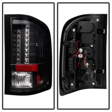 Carregar imagem no visualizador da galeria, Spyder Chevy Silverado 07-13 LED Tail Lights Blk ALT-YD-CS07-LED-BK