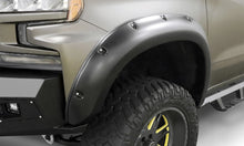 Load image into Gallery viewer, Lund 19-21 GM Silverado RX-Rivet Smooth Elite Series Fender Flares w/Black Bolts - Black 2pc Front