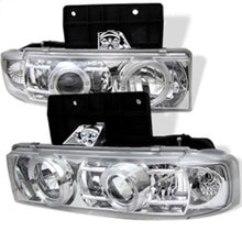 Carregar imagem no visualizador da galeria, Spyder Chevy Astro 95-05/GMC Safari 95-05 Projector Headlights LED Halo Chrome PRO-YD-CA95-HL-C