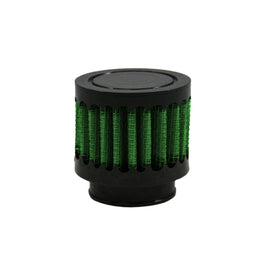 Green Filter Crankcase Filter - OD 1.25in. / Base 3in. / Top 3in. / H 1.75in.