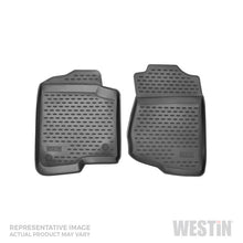 Carregar imagem no visualizador da galeria, Westin 2012-2016 Toyota Tacoma Double/Access Cab Profile Floor Liners 2pc - Black