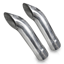 Carregar imagem no visualizador da galeria, Stainless Works Extended Turn Down Tips- 2in ID Inlet 2in Body
