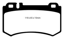Carregar imagem no visualizador da galeria, EBC 03-06 Mercedes-Benz CL55 AMG 5.4 Supercharged Yellowstuff Rear Brake Pads