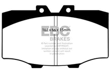 Carregar imagem no visualizador da galeria, EBC 84-88 Toyota 4 Runner 2.4 Ultimax2 Front Brake Pads