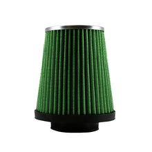 Load image into Gallery viewer, Green Filter Cone Filter - ID 3in. / Base 5.5in. / Top 4.75in. / H 6in.