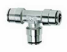 Carregar imagem no visualizador da galeria, Firestone Union Tee 1/4in. Nickel Push-Lock Air Fitting - 6 Pack (WR17603453)
