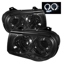 Carregar imagem no visualizador da galeria, Spyder Chrysler 300C 05-10 Projector Headlights LED Halo LED Smke (Not Included) PRO-YD-C300C-HL-SM