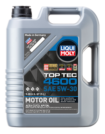 Óleo de motor LIQUI MOLY 5L Top Tec 4600 5W30
