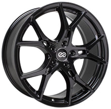 Carregar imagem no visualizador da galeria, Enkei Vulcan 19X8.0 45mm Offset 5x112 Bolt 72.6mm Bore Gloss Black Wheel