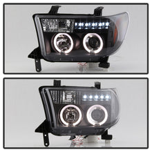 Carregar imagem no visualizador da galeria, Spyder Toyota Tundra 07-133 Projector Headlights LED Halo LED Blk PRO-YD-TTU07-HL-BK