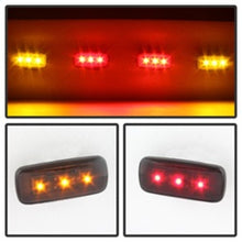 Carregar imagem no visualizador da galeria, Xtune Dodge Ram 10-14 Dually 2 Red LED 2 Amber LED Fender Lights 4pcs Smoke ACC-LED-DR10-FL-SM