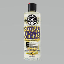 Load image into Gallery viewer, Chemical Guys Citrus Wash Clear Hydrophobic Free Rinse Car Wash Soap - 16oz (P6)