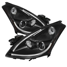 Carregar imagem no visualizador da galeria, Spyder Nissan Altima 4Dr 10-12 Projector Headlights Light DRL LED Halo Blk PRO-YD-NA104D-LTDRL-BK