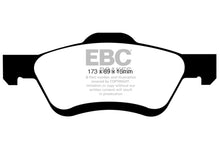Carregar imagem no visualizador da galeria, EBC 08-09 Ford Escape 2.3 Ultimax2 Front Brake Pads