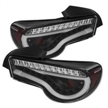 Carregar imagem no visualizador da galeria, Spyder Scion FRS 12-14/Subaru BRZ 12-14 Light Bar LED Tail Lights Black ALT-YD-SFRS12-LBLED-BK