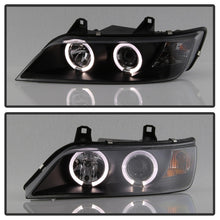 Carregar imagem no visualizador da galeria, Spyder BMW Z3 96-02 Projector Headlights LED Halo Black High H1 Low H1 PRO-YD-BMWZ396-HL-BK