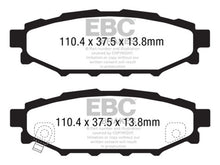 Carregar imagem no visualizador da galeria, EBC 08-10 Subaru Impreza 2.5 Bluestuff Rear Brake Pads